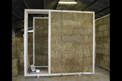 Modcell’s super-insulating straw-filled panels